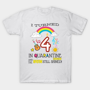Quarantine 4th Birthday 2020 T-Shirt
